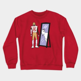 Jauan Jennings Mirror GOAT Crewneck Sweatshirt